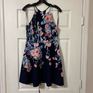 Floral Halter Dress